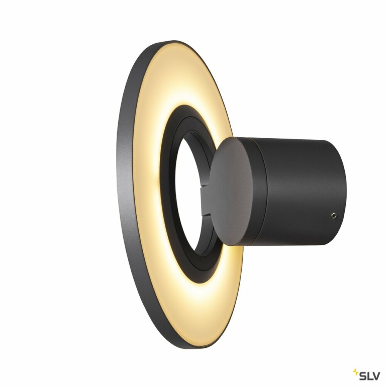 SLV I-RING, Wandaufbauleuchte, 9,2W, 3000K, anthrazit