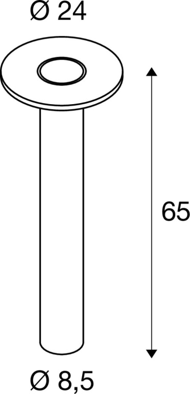 SLV I-RING, Stehleuchte, 9,2W, 3000K, anthrazit