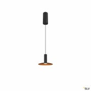 LALU®, Pendelleuchte, Led Base, Mix&Match, 150cm, 9.5W, 3000K, PHASE, schwarz