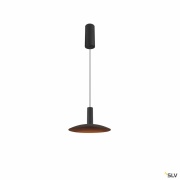 LALU®, Pendelleuchte, Led Base, Mix&Match, 150cm, 9.5W, 3000K, PHASE, schwarz