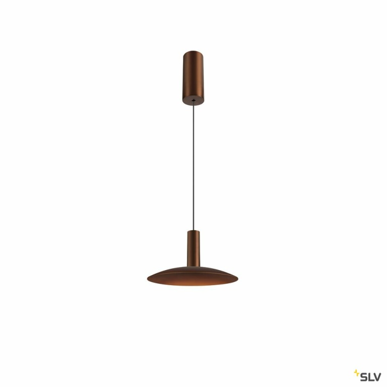 SLV LALU®, Pendelleuchte, Led Base, Mix&Match, 150cm, 9.5W, 3000K, PHASE, bronze