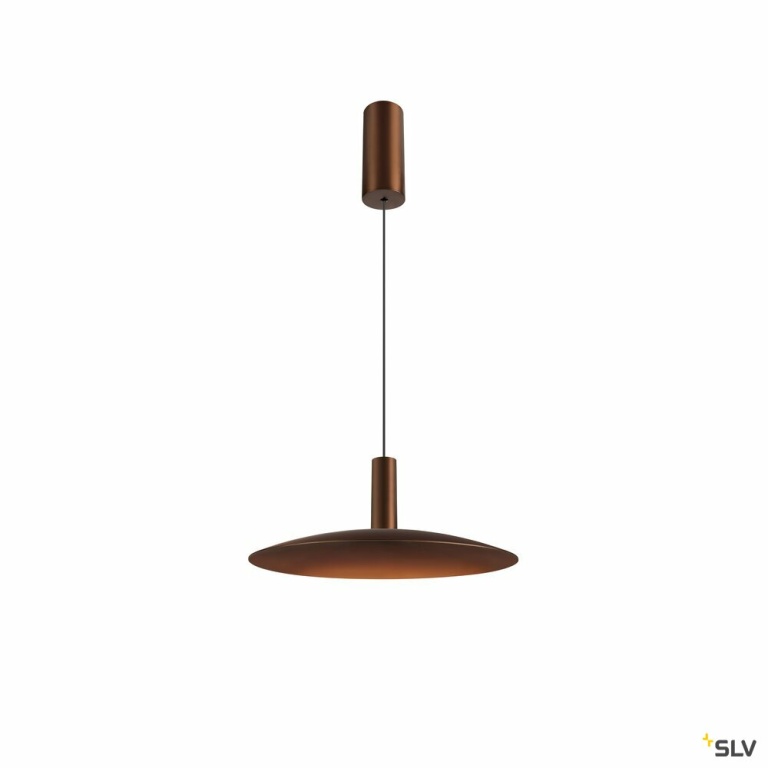 SLV LALU®, Pendelleuchte, Led Base, Mix&Match, 150cm, 9.5W, 3000K, PHASE, bronze