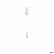 LALU®, Pendelleuchte, Led Base, Mix&Match, 150cm, 9.5W, 3000K, PHASE, weiß