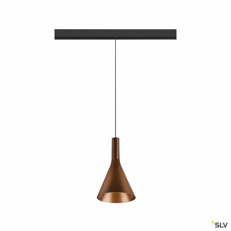 SLV LALU® CONE 15, Leuchtenschirm, Mix&Match, H:17 cm, bronze