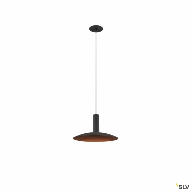 SLV LALU®, Pendelleuchte, Led Base, Einbau, Mix&Match, 150cm, 9.5W, 3000K, PHASE, schwarz