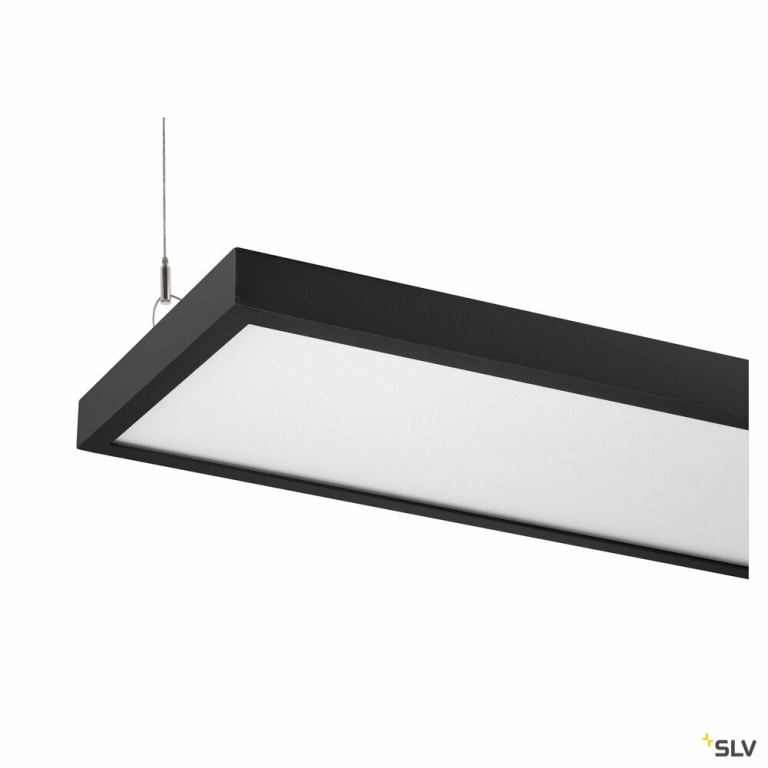 SLV WORKLIGHT PRO 150, Pendelleuchte, 150cm, 4000K, DALI, Touch, schwarz