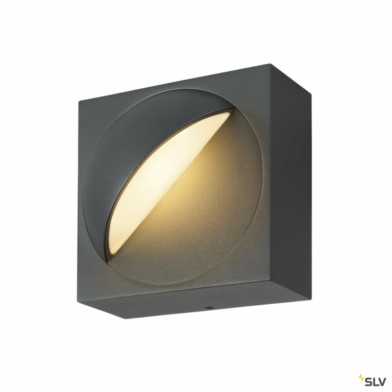 SLV LID I, Wandaufbauleuchte, 2700/3000K, 15W, PHASE, 100°, anthrazit