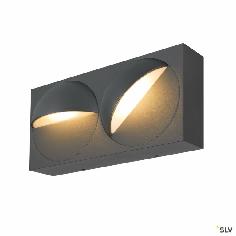 SLV LID I, Wandaufbauleuchte, 2700/3000K, 29W, PHASE, 100°, anthrazit