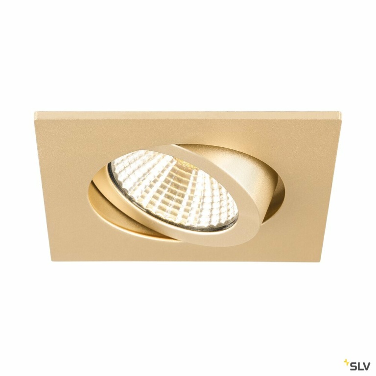 SLV NEW TRIA® 68, Deckeneinbauring, L: 8.2 B: 8.2 H: 2.6 cm, IP 20, roségold