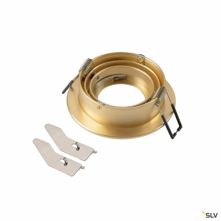 SLV NEW TRIA® 75, Deckeneinbauring, D: 9.3 H: 2.6 cm, IP 20, roségold