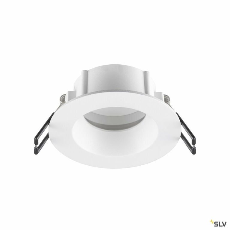 SLV NEW TRIA® 68, Deckeneinbauring, D: 8.2 H: 3.4 cm, IP 65, weiß