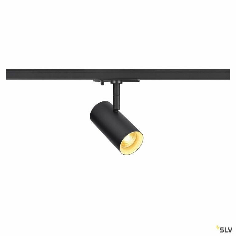 SLV NOBLO® SPOT 1~ LED Strahler schwarz 2000-3000K 8,4W 36° Dim-to-Warm Phasenabschnitt