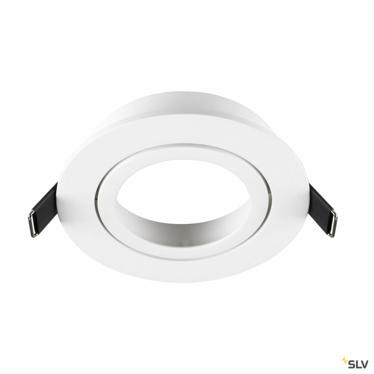 SLV NEW TRIA® 95, Deckeneinbauring, D: 11 H: 2.6 cm, IP 20, weiß