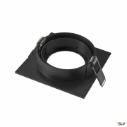 NEW TRIA® 95, Deckeneinbauring, L: 11 B: 11 H: 2.6 cm, IP 20, schwarz