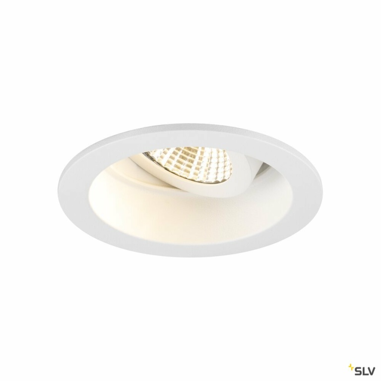 SLV NEW TRIA® 68, Deckeneinbauring, vertieft, D: 8.2 H: 4.4 cm, IP 20, weiß