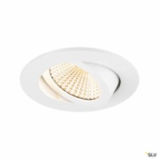 NEW TRIA® 68, Deckeneinbauleuchte, 1800-3000K, 60°, IP 20, rund, weiß