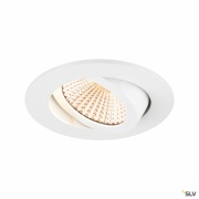 NEW TRIA® 68, Deckeneinbauleuchte, 1800-3000K, 60°, IP 20, rund, weiß