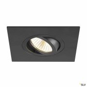 NEW TRIA® 75 XL, Deckeneinbauring, L: 11 B: 11 H: 2.6 cm, schwarz