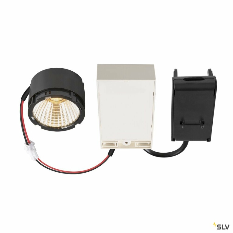 SLV NEW TRIA® UNIVERSAL, LED-Modul, 2500/3000/4000K, 38°, PHASE, schwarz