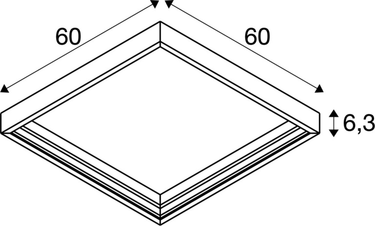 SLV PANEL 600, Aufbau Montagerahmen