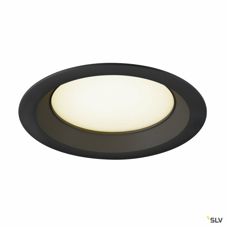 SLV DOWNLIGHT V 150, leicht versenkte Abdeckung schwarz