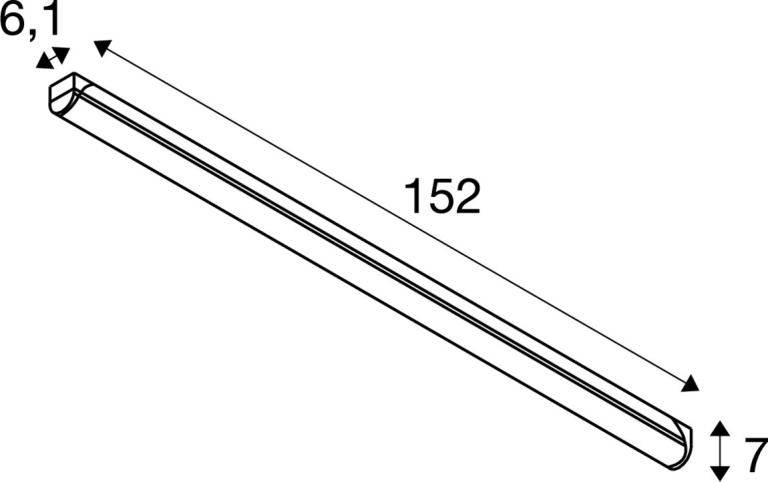 SLV INDUSTRY BATTEN V 1500, 22/42W 830/840/857