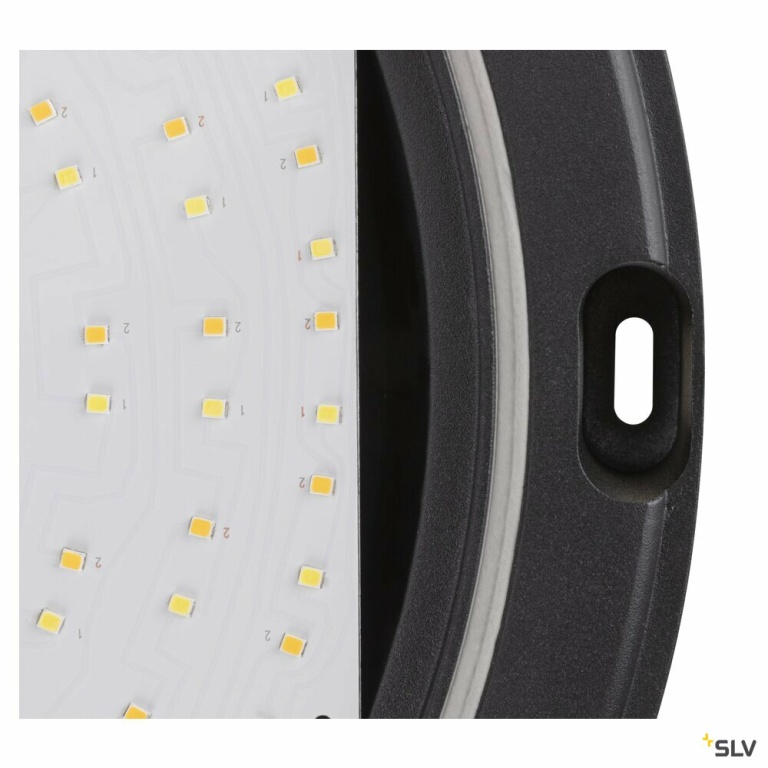 SLV OUTDOOR BULKHEAD V 360, 20W 830/840 IP65 IK10 Sensor