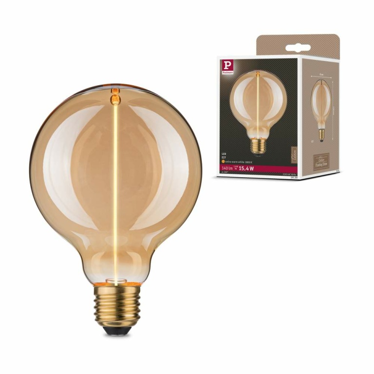 Paulmann Floating Shine Standard 230V LED Globe E27   140lm 2,8W 1800K  Gold