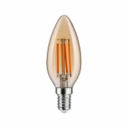 1879 Filament 230V 3-Step-Dim LED Kerze E14 3 Step Dim  450lm 4,9W 1800K dimmbar Gold