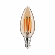 LED-Lampe E14 Kerze 3-Stufen-dimmbar 1800K Goldlicht 450lm 4.9W 1879 Filament