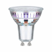 Eco-Line Standard 230V LED Reflektor Ultraeffizient GU10 450lm 2,5W 3000K Warmweiß Silber