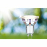 Eco-Line Standard 230V LED Reflektor Ultraeffizient GU10 450lm 2,5W 3000K Warmweiß Silber