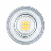 Eco-Line Standard 230V LED Reflektor Ultraeffizient GU10 450lm 2,5W 4000K Neutralweiß Silber