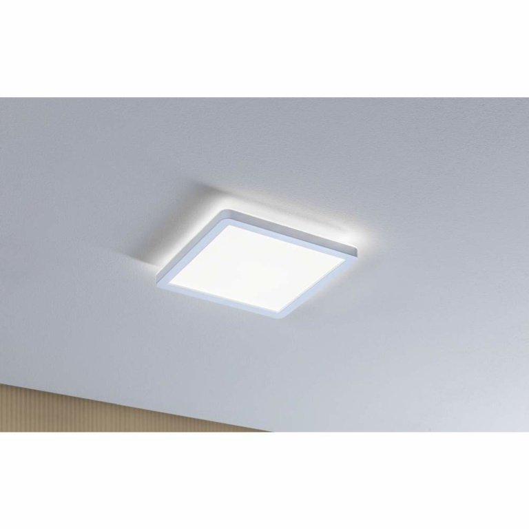 Paulmann LED Panel Atria Shine Backlight  IP44 eckig 190x190mm  11,2W 900lm 4000K Weiß