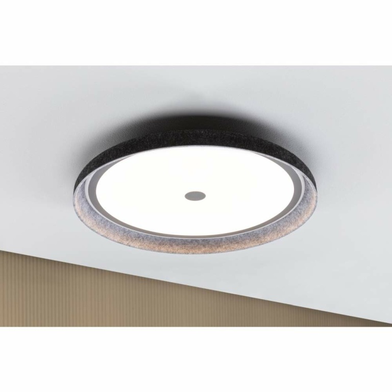 Paulmann LED Deckenleuchte 3-Step-Dim Zarina   2700K 3400lm 34W Anthrazit dimmbar