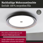 LED Deckenleuchte 3-Step-Dim Zarina   2700K 3400lm 34W Anthrazit dimmbar