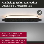 LED Wandleuchte 3-Step-Dim Tulga   2700K 900lm 230V 17W dimmbar Anthrazit