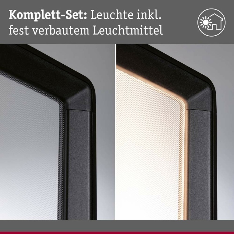 Paulmann LED Pollerleuchte Reana   IP44  832mm 3000K 2x4W 2x240lm 230V  Anthrazit  Metall