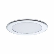 LED Möbeleinbauleuchten 3er-Set  rund 65mm 3x2,5W 3x180lm 230/12V  3000K Chrom