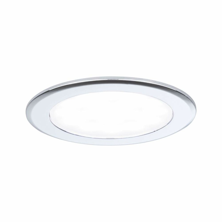 Paulmann LED Möbeleinbauleuchten 3er-Set  rund 65mm 3x2,5W 3x180lm 230/12V  4000K Chrom