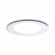 LED Möbeleinbauleuchten 3er-Set  rund 65mm 3x2,5W 3x180lm 230/12V  4000K Chrom