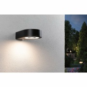 LED Außenwandleuchte Silma Bewegungsmelder  IP44  65x186mm 3000K 5,5 / 1x0,7W 600lm 230V  Anthrazit Aluminium