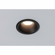 LED Einbauleuchte 3-Step-Dim Cole Coin Basisset 3er-Set IP44 rund 88mm  Coin 3x6W 3x470lm 230V dimmbar 2700K Schwarz matt