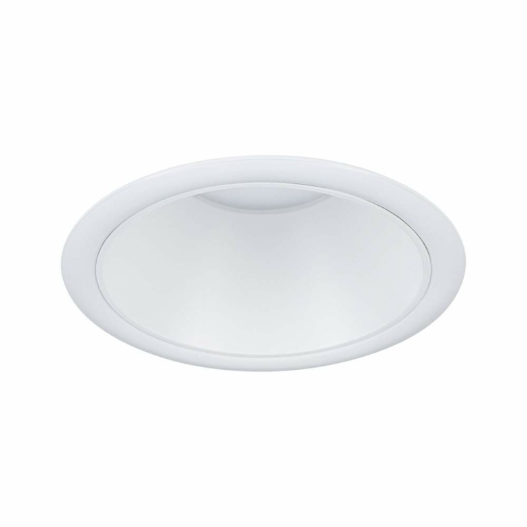 Paulmann LED Einbauleuchte 3-Step-Dim Cole Coin Basisset 3er-Set IP44 rund 88mm  Coin 3x6W 3x470lm 230V dimmbar 2700K Weiß matt