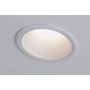 LED Einbauleuchte 3-Step-Dim Cole Coin Basisset 3er-Set IP44 rund 88mm  Coin 3x6W 3x470lm 230V dimmbar 2700K Weiß matt