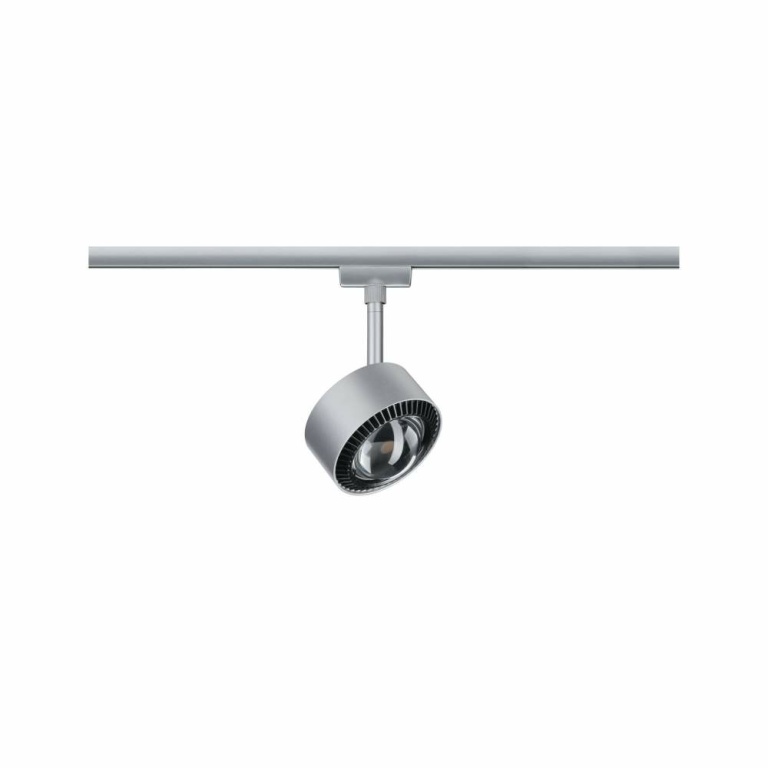 Paulmann URail LED Schienenspot Aldan 8W 500lm White Switch Chrom matt (LED fest verbaut)