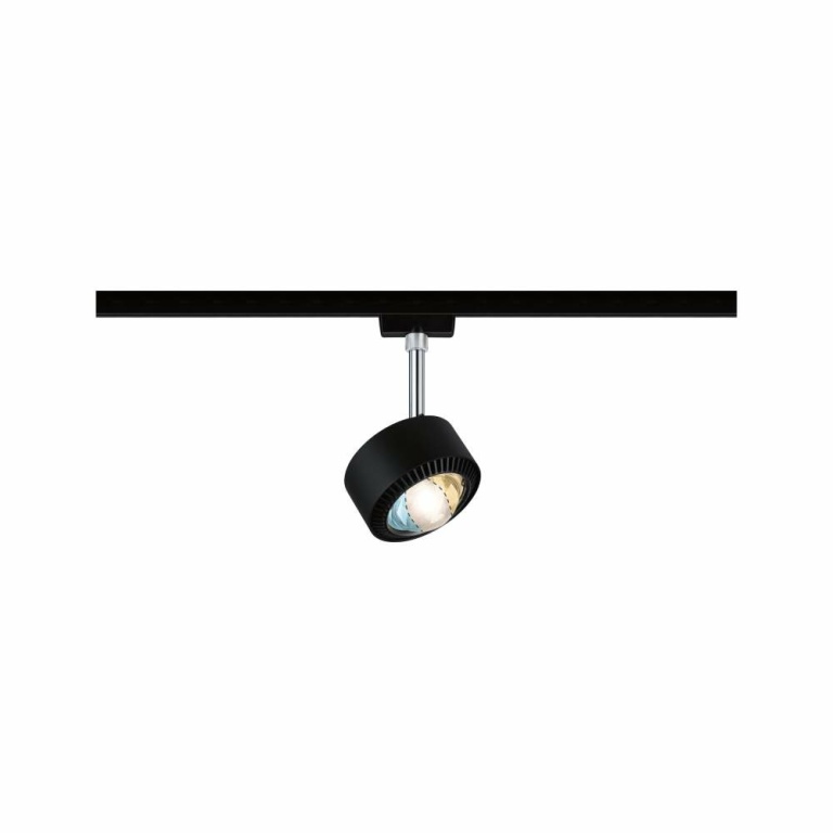 Paulmann URail LED Schienenspot Aldan 8W 500lm White Switch Schwarz matt (LED fest verbaut)