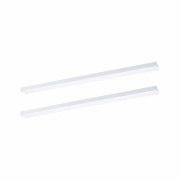 LED Unterschrankleuchte Inline 2er-Set Erweiterungsset PIR-Sensor Tunable White 2x4W 350x26mm 2x350lm 24V Weiß matt