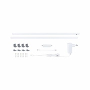 LED Unterschrankleuchte Inline 2er-Set Starterset PIR-Sensor 3000K dimmbar 2x6W 550x26mm 2x500lm 24V Weiß matt mit Steckertrafo