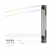 LED Unterschrankleuchte Inline 2er-Set Erweiterungsset PIR-Sensor Tunable White 2x6W 550x26mm 2x500lm 24V Weiß matt